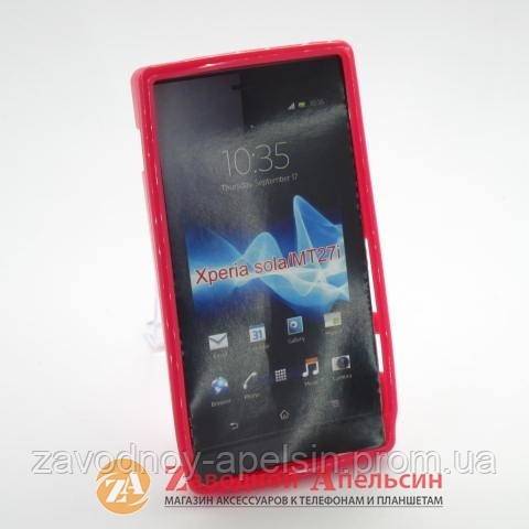 Sony Xperia Sola MT27i чехол Cover - фото фото фото 1