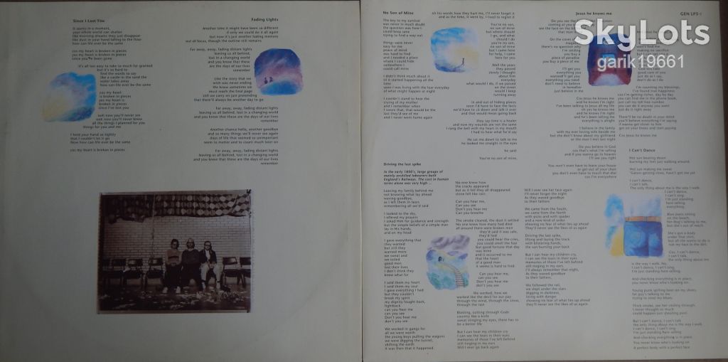 Genesis – We Can't Dance  (Virgin – GEN LP3, Italy) inner sleeve EX+/NM-/NM- - фото фото фото 2