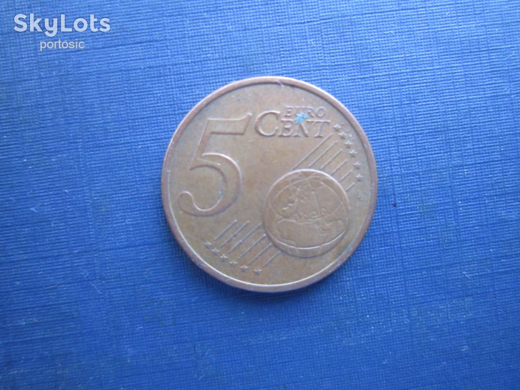 Монета 5 євроцентів Німеччина 2005 А - фото фото фото 1