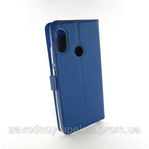Чехол книжка Xiaomi Redmi 6 pro Mi A2 lite Smart Case синий - фото фото фото 1
