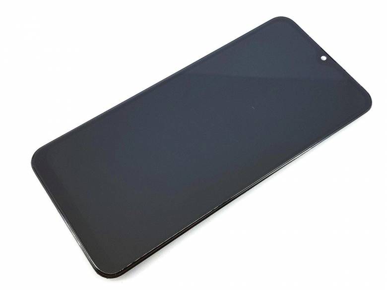 Дисплей Samsung A307F Galaxy A30s OLED черный + рамка - фото фото фото 2