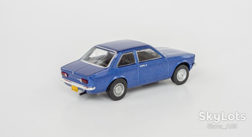 1:43 Chevrolet Chevette Luxo 1973 blue metallic, Altaya IXO 45533 - фото фото фото 4