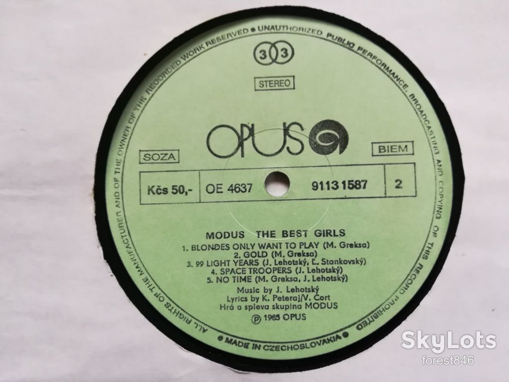 Modus-The best girls  (2)-Ex., Чехословакия - фото фото фото 4