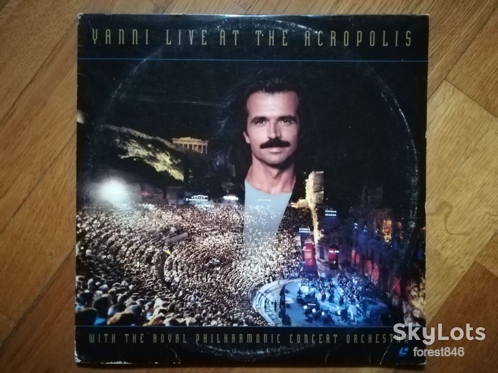 Лазерний відеодиск Yanni Live at the Acropolis-Ex.+, США - фото фото фото 1