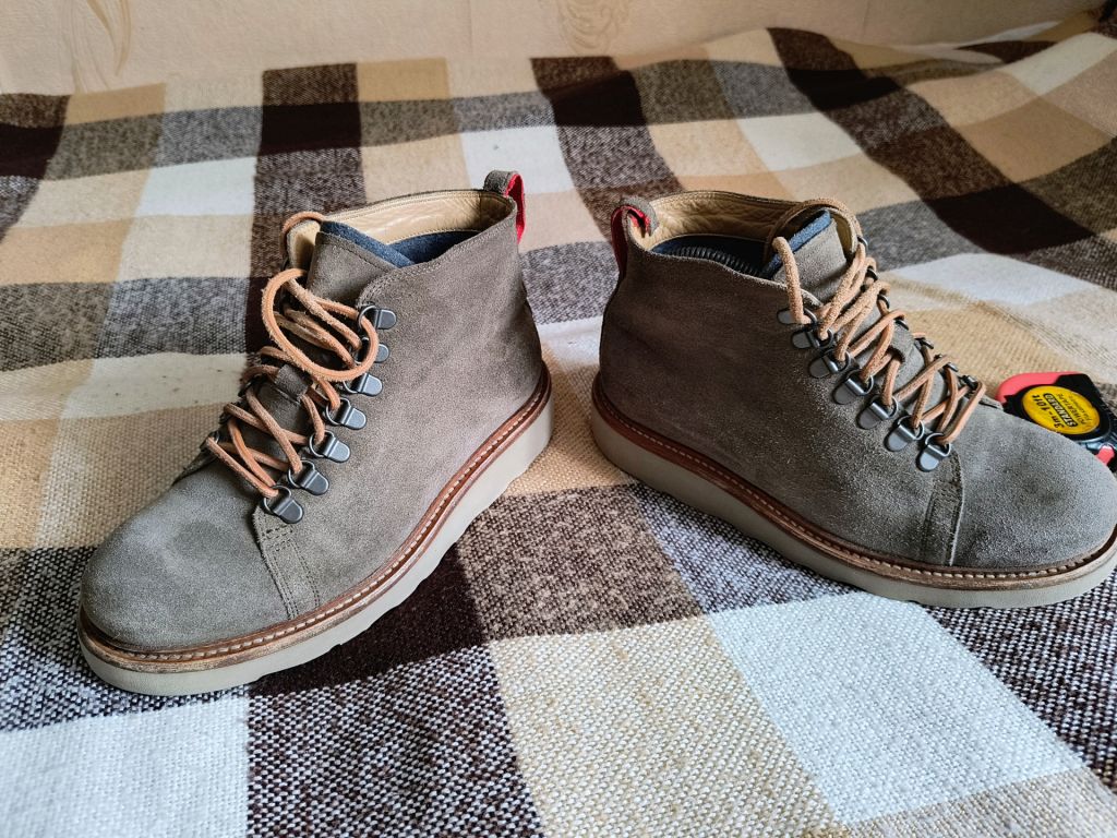 Черевики замша Vibram - фото фото фото 0