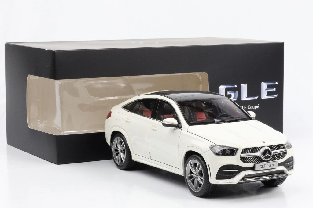 iScale 1:18 Mercedes-Benz GLE Coupe  (C167) designo diamond white bright - фото фото фото 5