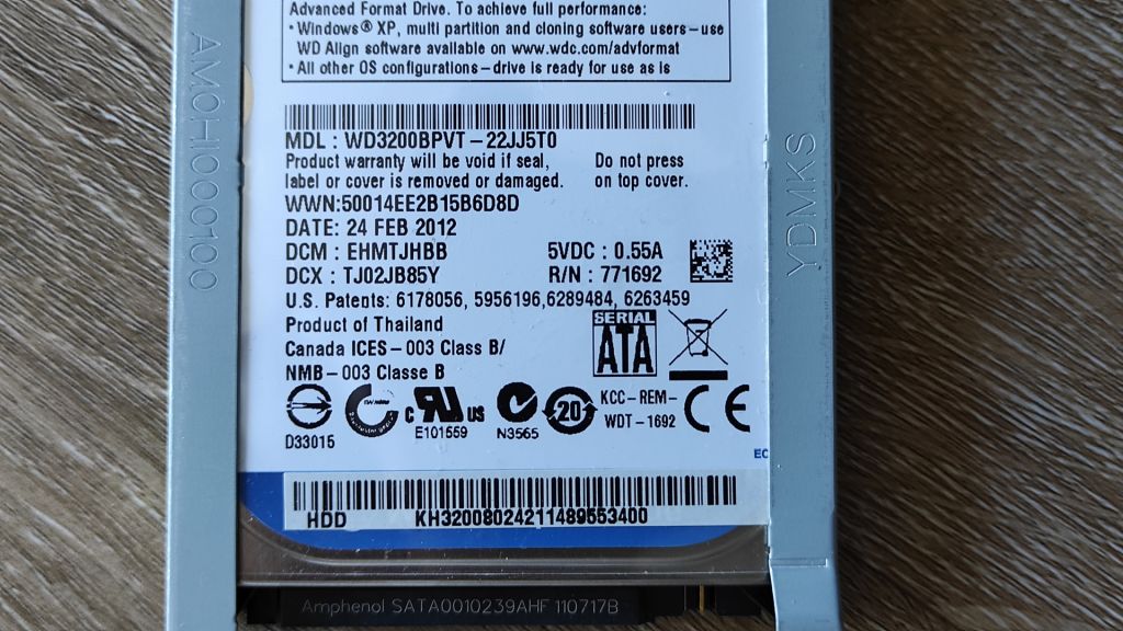 HDD 320 GB для ноутбука - фото фото фото 2