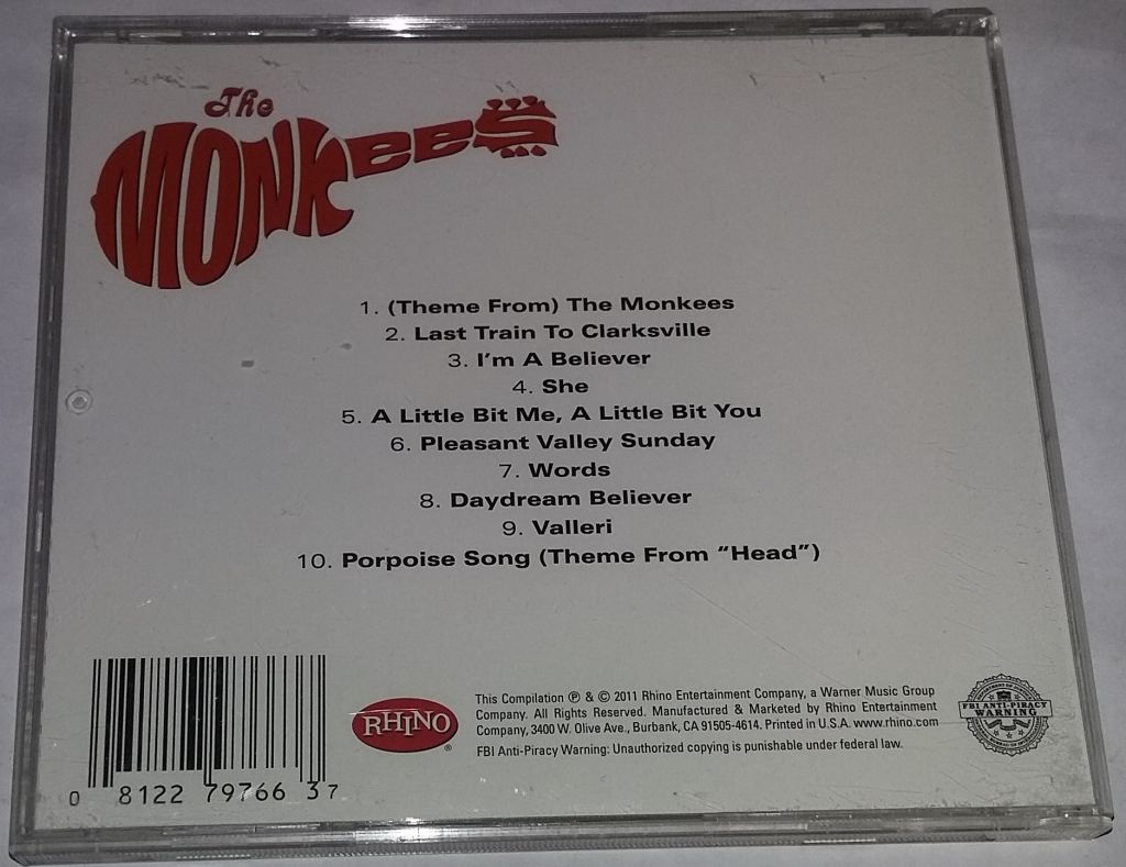 THE MONKEES Flashback With The Monkees CD US - фото фото фото 2