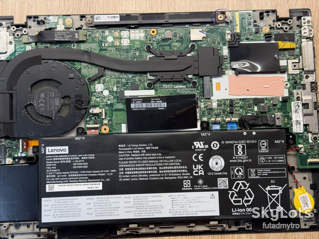 материнська плата lenovo thinkpad t14 gen2 i5-11g 8ram 20w1-sarp00 - фото фото фото 2