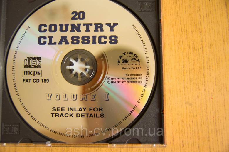 Музичний диск CD. 20 Country classics (vol1) - фото фото фото 6