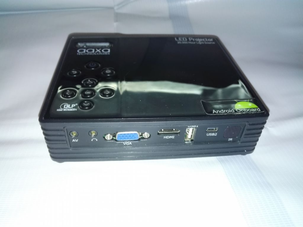 LED DLP HD проектор с Android AAXA, яркость  550 люмен. - фото фото фото 0