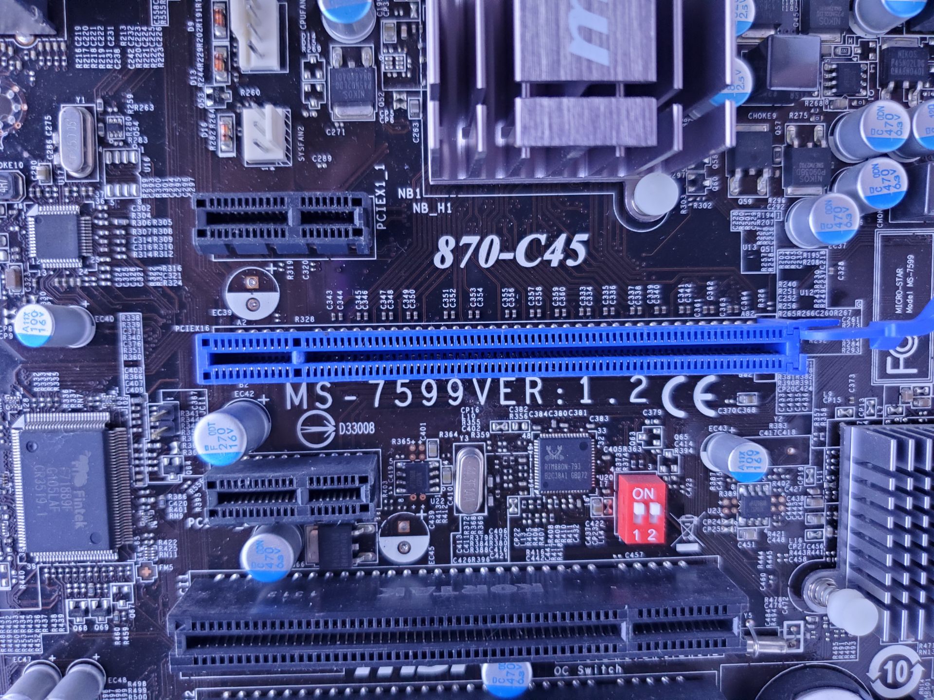 Материнська плата sAM3 MSI 870-C45  (Socket AM3, DDR3, б/у) - фото фото фото 1