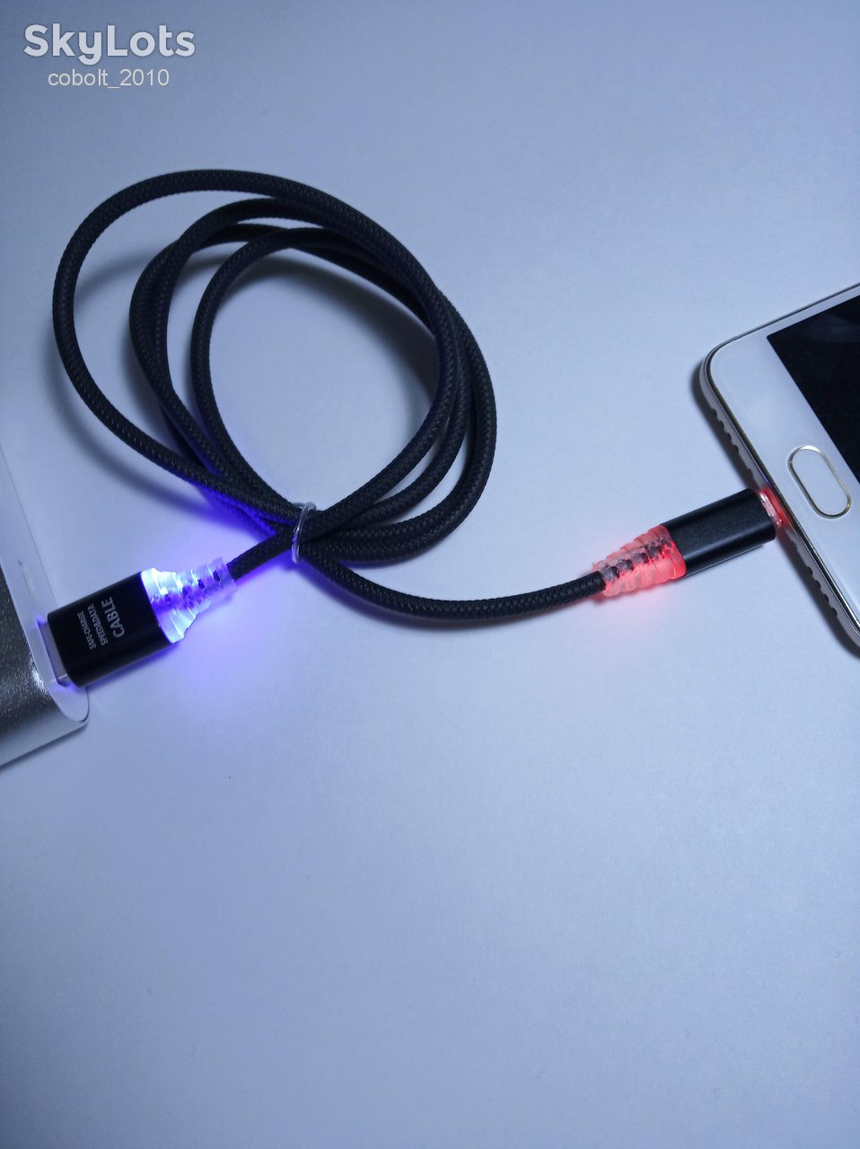 Шнур для мобильного LED USB-USB micro кабель - фото фото фото 5