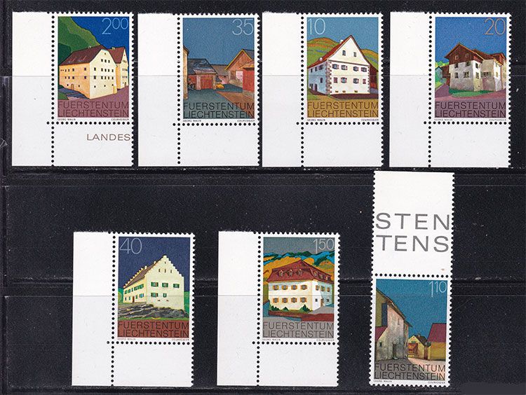 Лихтенштейн 1920 г  MNH / MH - - архитектура - фото фото фото 0