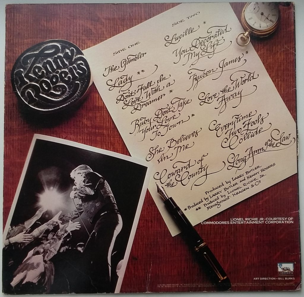 KENNY ROGERS Greatest Hits LP VG+/VG - фото фото фото 1