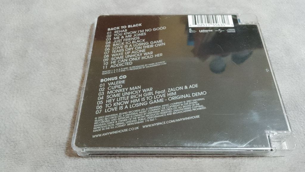 Amy Winehouse - Back to Black. 2 cd Deluxe edition - фото фото фото 1