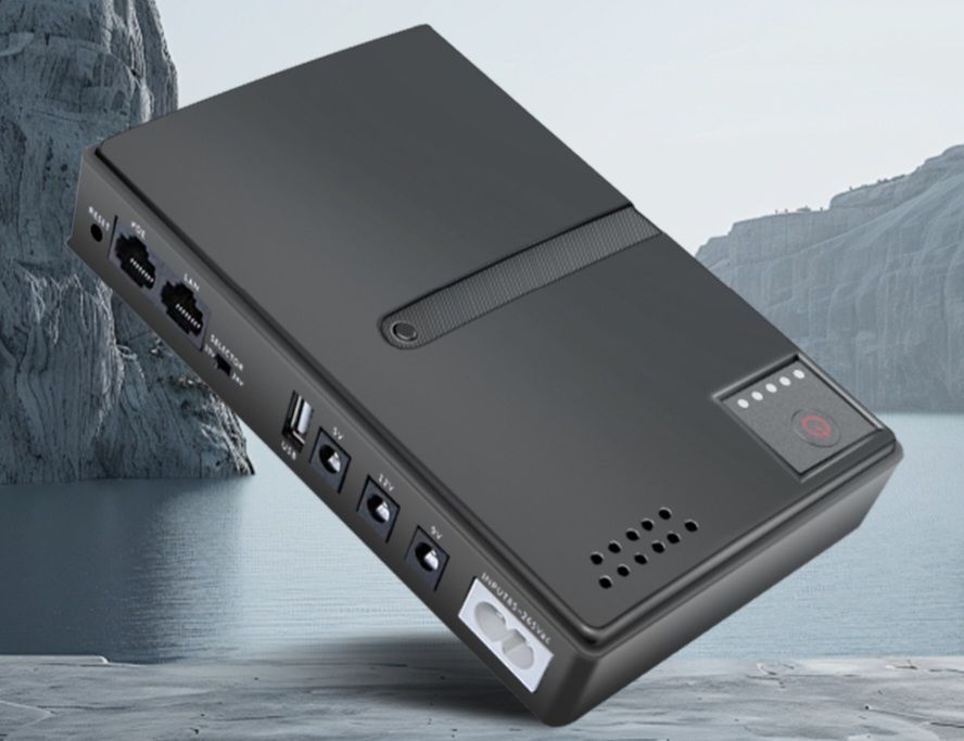 UPS DC бесперебойник для роутера, модема 18W, 12000 мА-ч, 5V/9V/12V, ИБП, ДБЖ Черный - фото фото фото 0