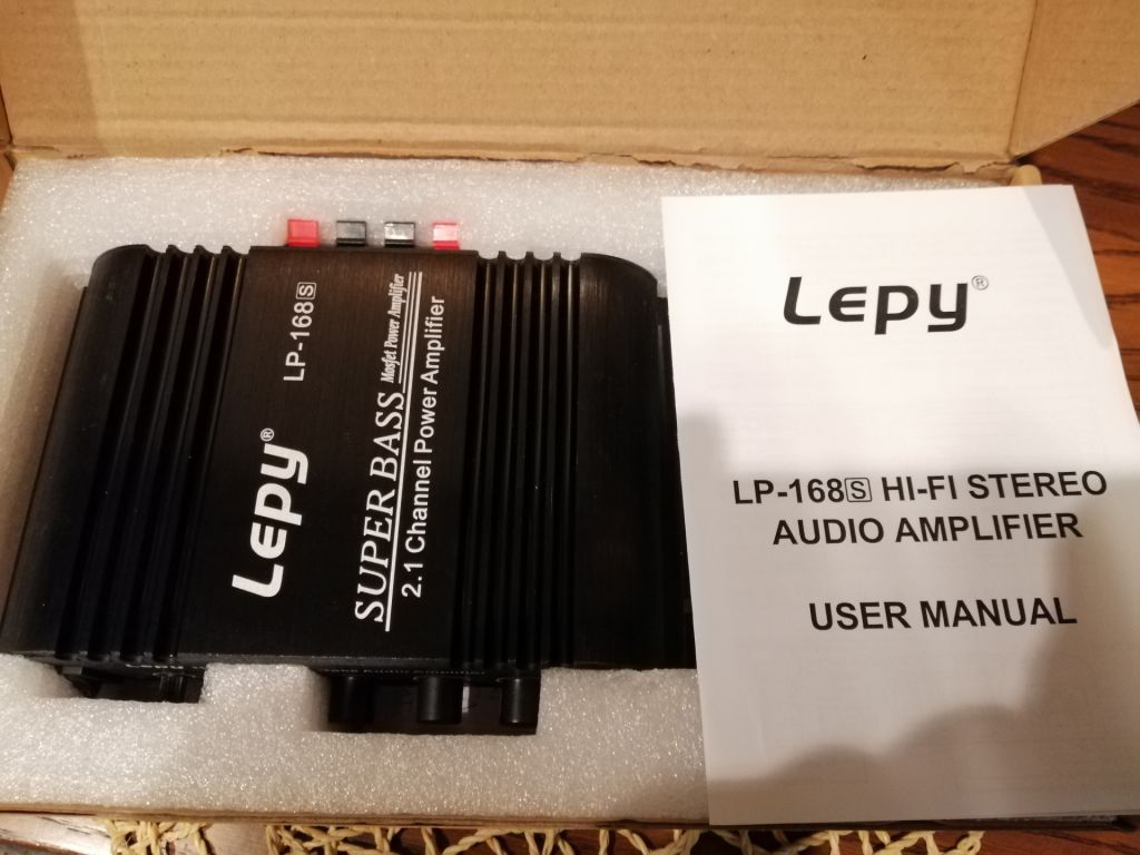 Усилитель Lepy LP-168S 2x45 Вт + 1х68 Вт - фото фото фото 0