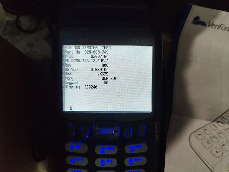 POS-терминал VeriFone VX675 № 241609114 - фото фото фото 2