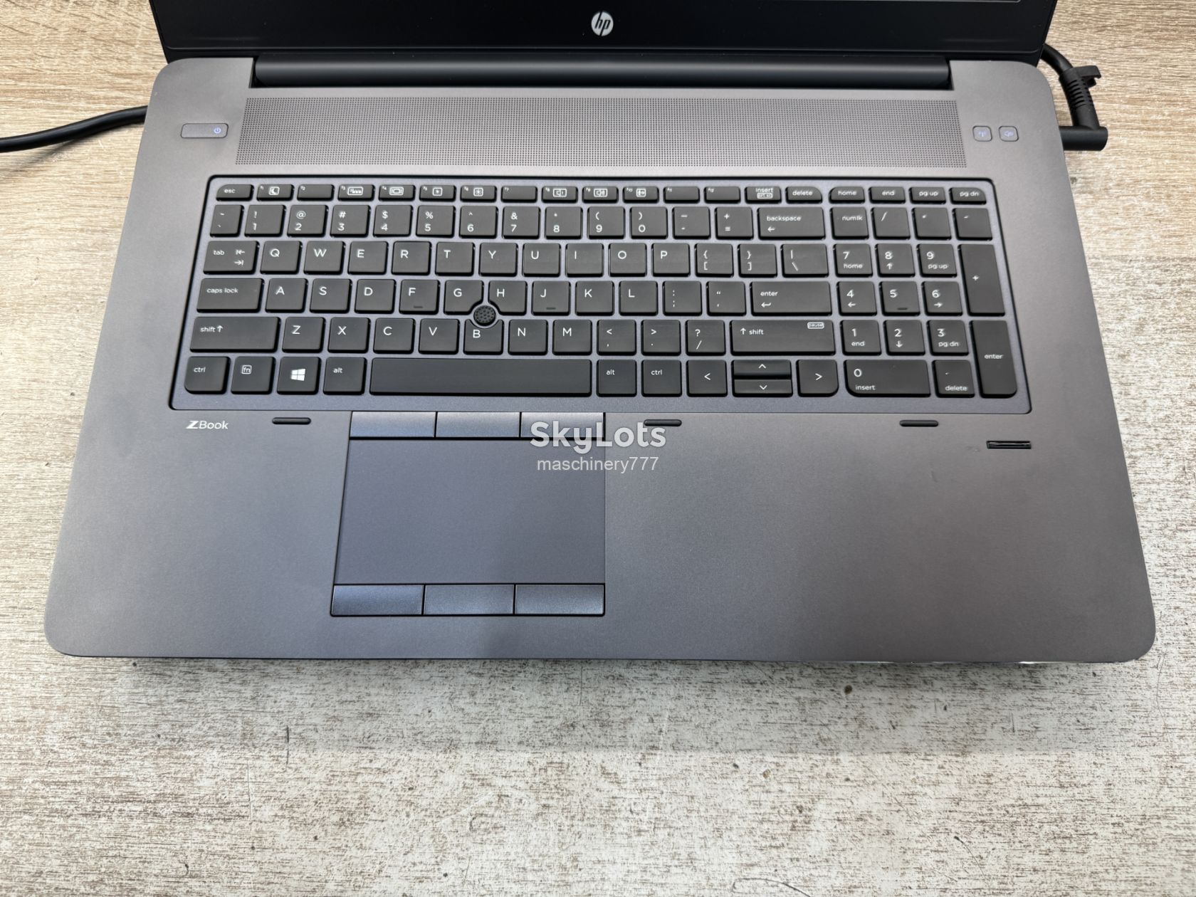 ноутбук hp zbook 17 g4-intel xeon e3-1535m v6-8gb ram ddr4-nvidia quadro p5000-16gb-4k display-№ss232 - фото фото фото 2