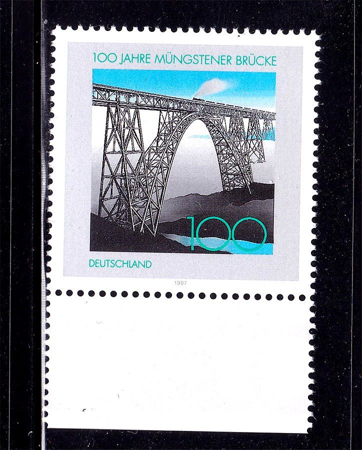 Германия  ФРГ  1997 г  MNH  - мост - фото фото фото 0
