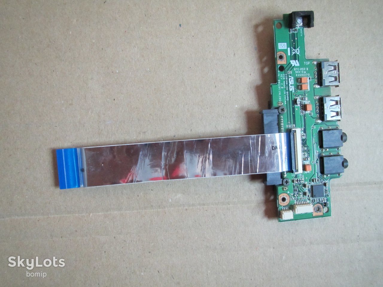 Плата USB / SATA / audio / PWR нетбука Asus Eee PC 1101HA    (1101ha_io_board) - фото фото фото 0