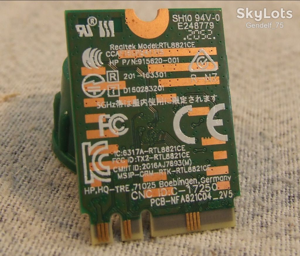 Модуль Wi-fi RTL8821 CE c ноутбука HP 255 G8/Realtek оригинал - фото фото фото 1