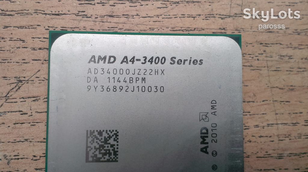 2504 - CPU AMD A4-3400       (AD34000JZ22HX)  2.70GHz Socket FM1 - фото фото фото 1