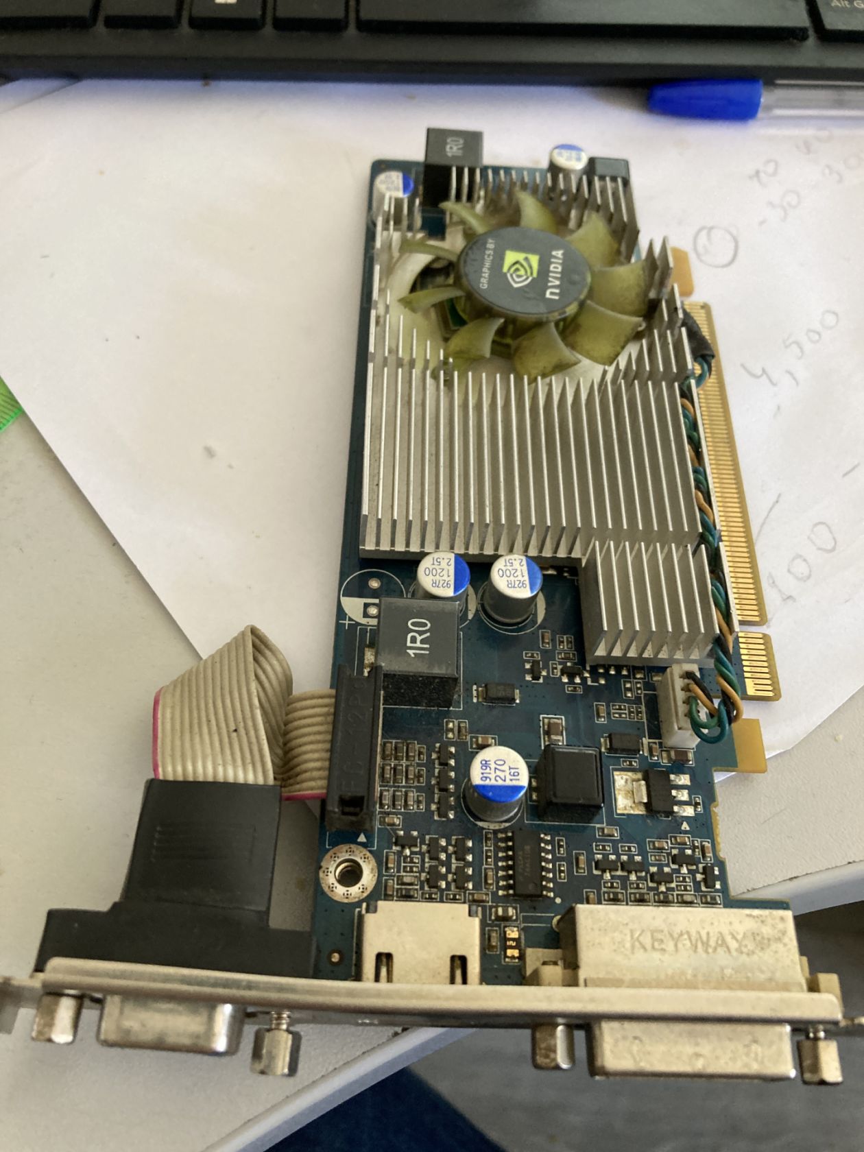 Nvidia GeForce GT 220 1GB   (GDDR2,128 Bit,HDMI,PCI-Ex,Б/у) - фото фото фото 0