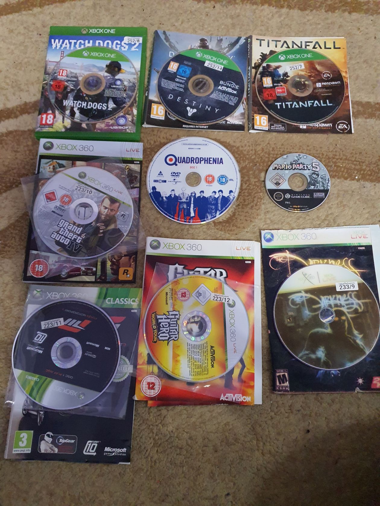 ЛОТ ДИСКІВ XBOX ONE , XBOX 360 - фото фото фото 0
