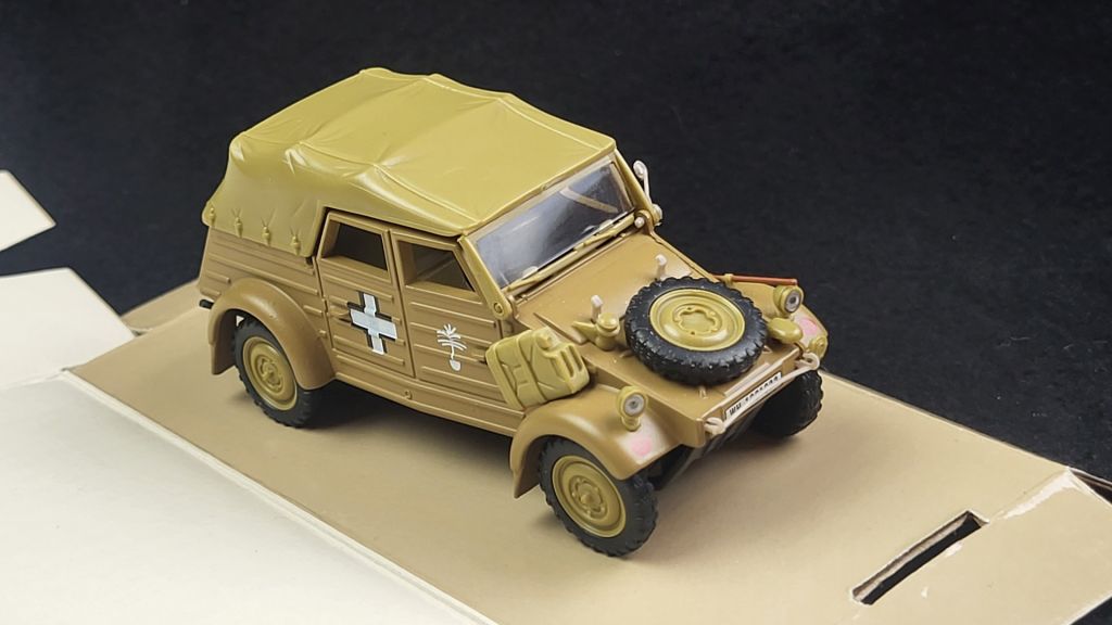 Volkswagen Kubelwagen Type 82 -1943   (Cararama) 1/43 - фото фото фото 2