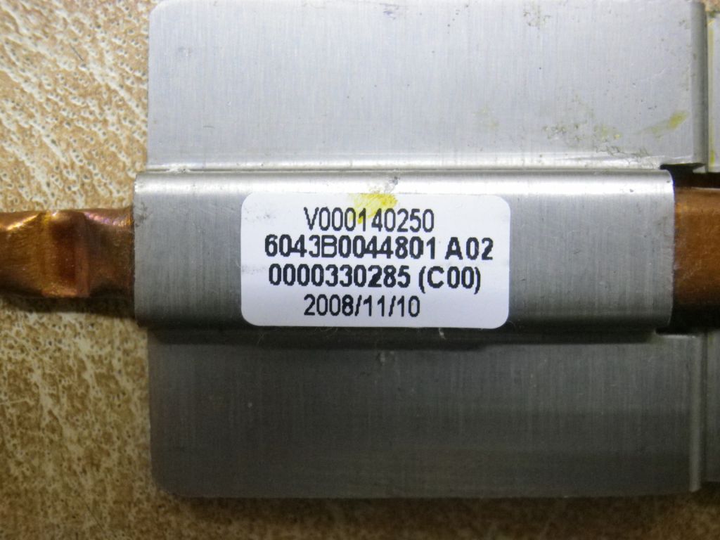 Б/У Система охолодження на TOSHIBA L350D-11K - фото фото фото 3