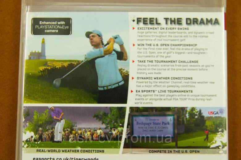 Диск Playstation 3 - Tiger Woods PGA Tour 10 - фото фото фото 4