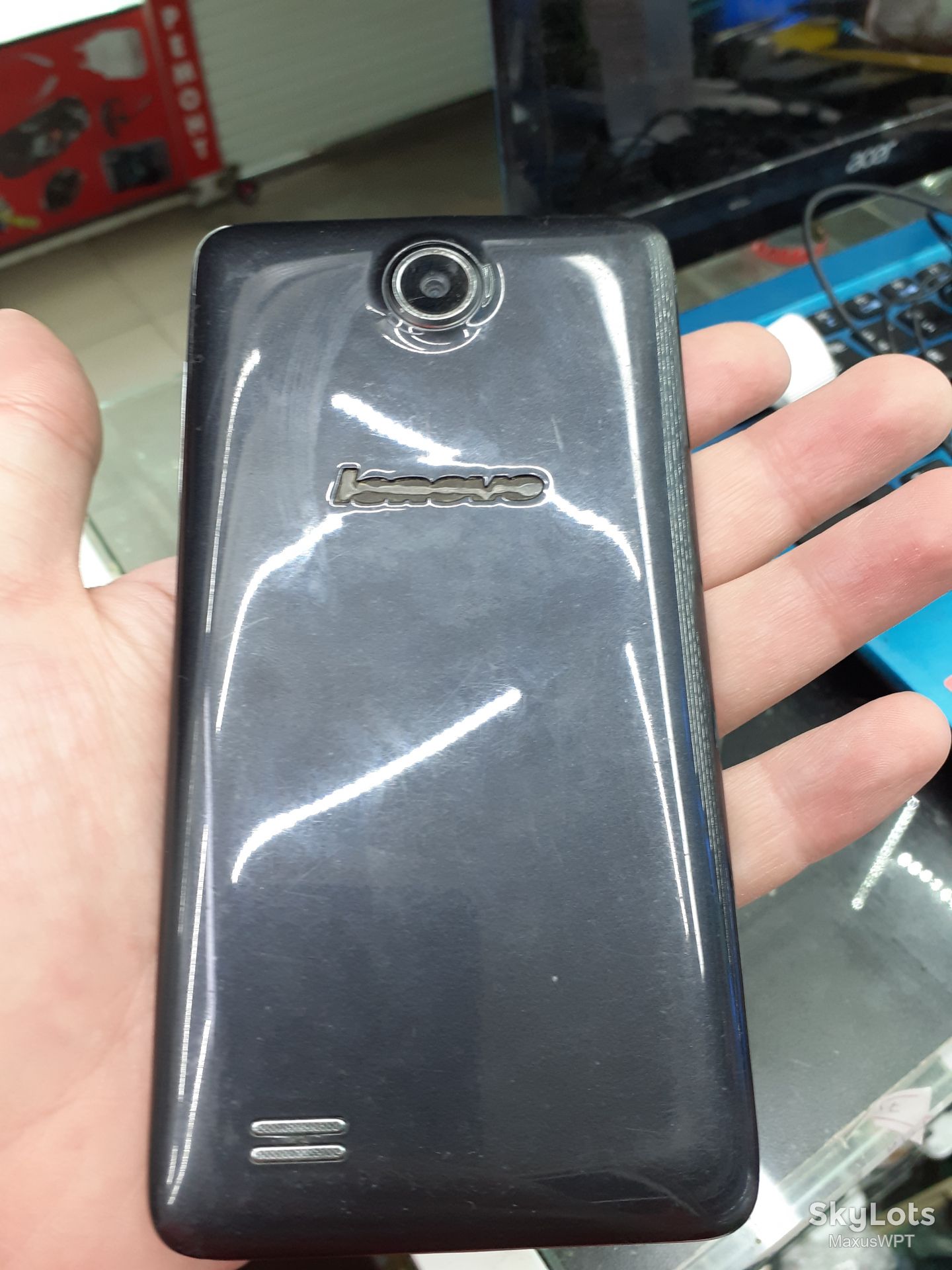 #1387 sklad Lenovo A766 Black - фото фото фото 3