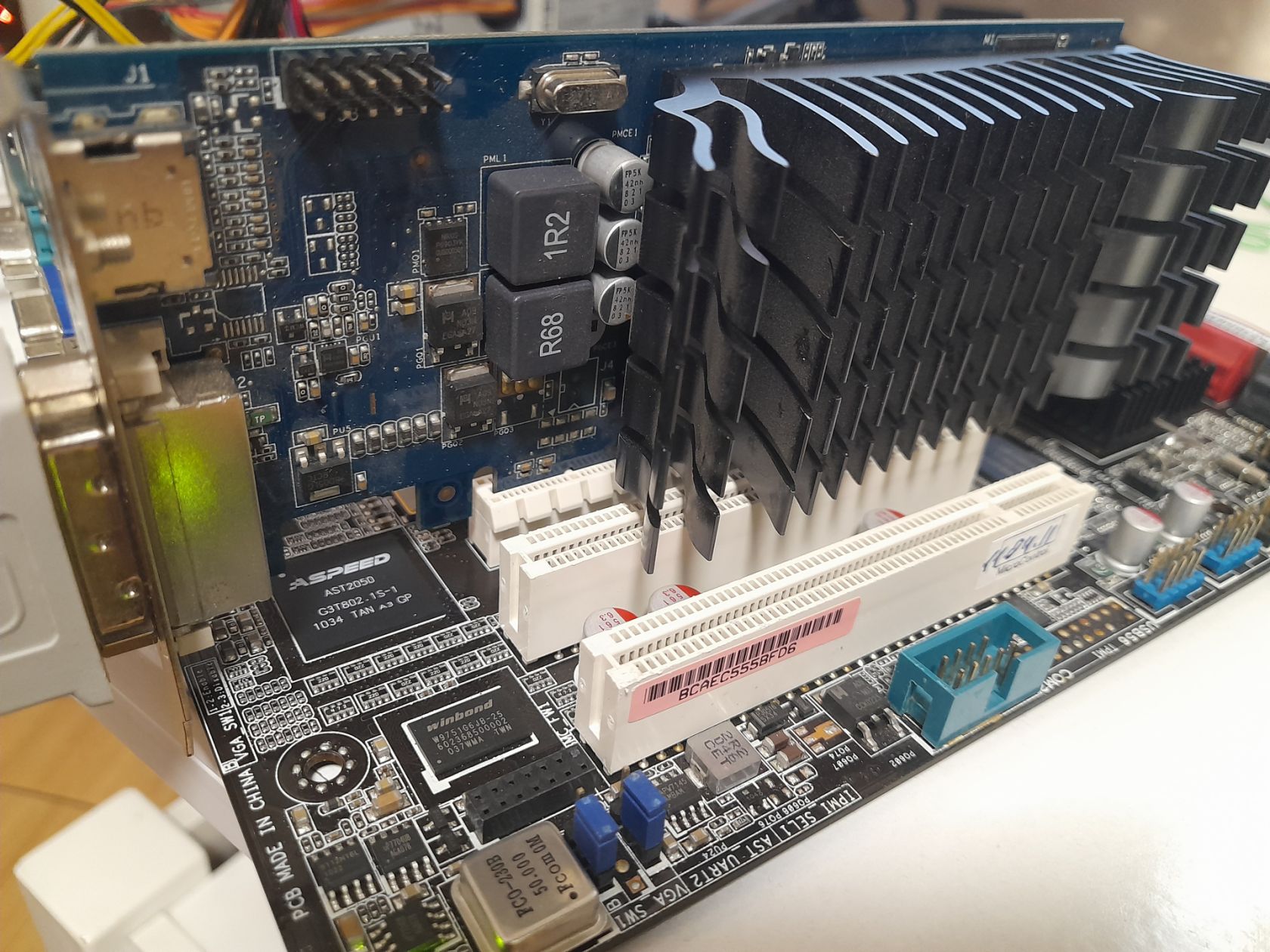 Мат.плата Asus P7F-M s1156 x3430 8Gb DDR3 PCIe x16 - фото фото фото 4