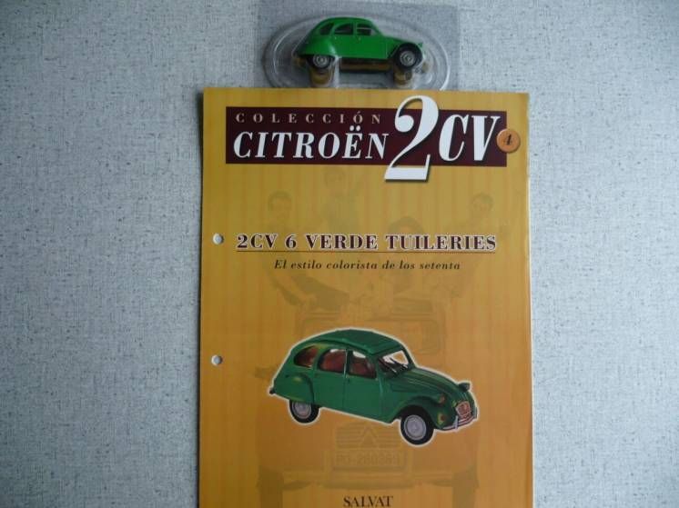 Citroen 2CV 6 Verde Touleries 1:43 Norev - фото фото фото 5