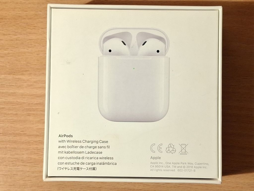 Коробка для наушников Apple AirPods  (#04) MRXJ2AM/A - фото фото фото 1