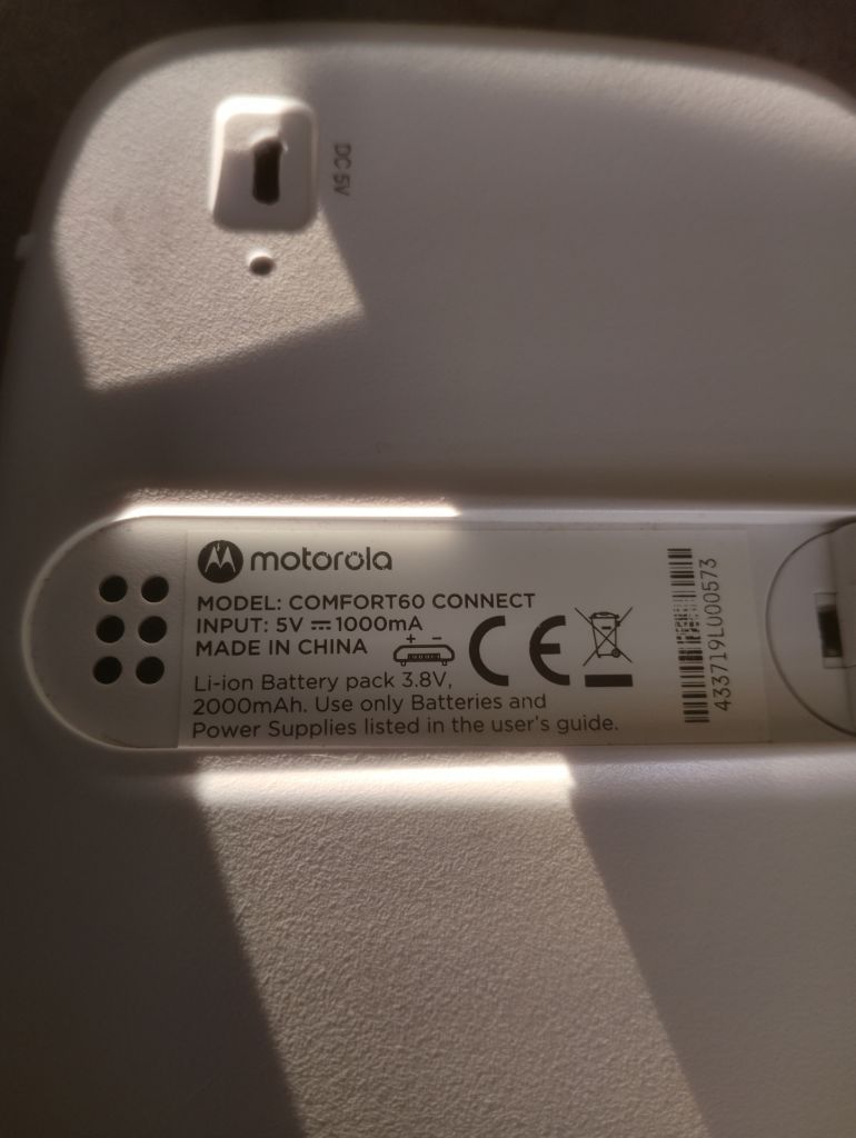 Відеоняня Motorola Comfort 50   (тільки монітор) - фото фото фото 2