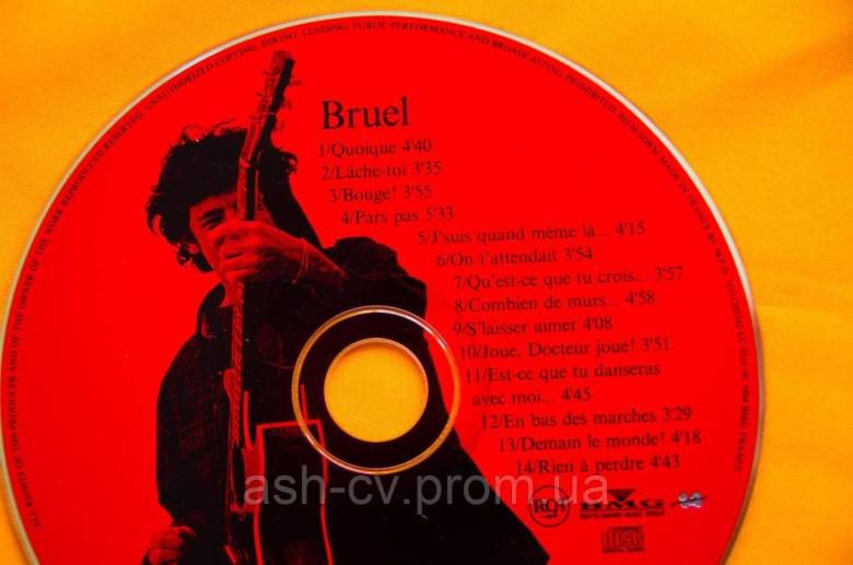Музичний диск CD. BRUEL - фото фото фото 1