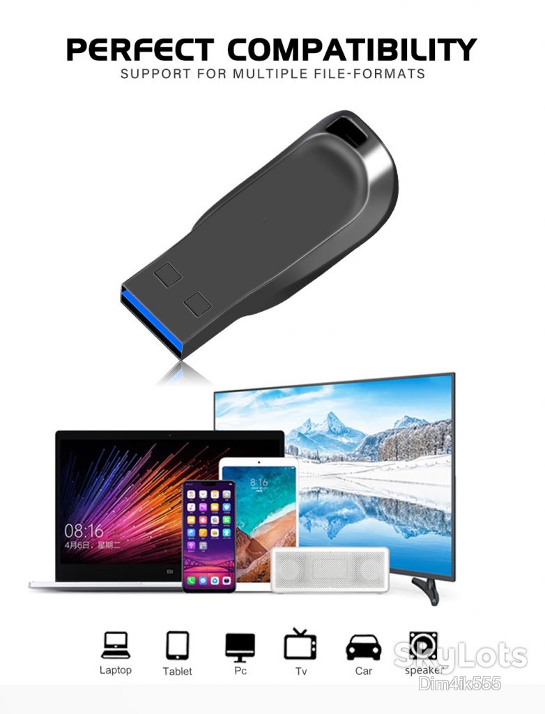 Флешка USB 3.0 128Gb Silver вид 2 - фото фото фото 3