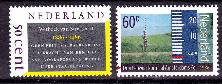 EU  Нидерланды  1986 г  MNH - фото фото фото 0