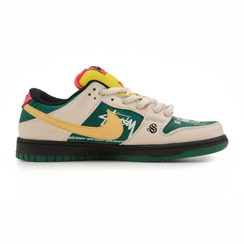 Nike SB Dunk Low x Stussy Racer Custom 41 - фото фото фото 2