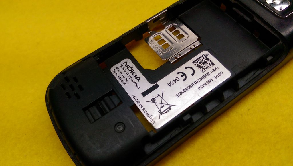 Корпус каркас для Nokia 1680 1680с оригінал + акустичний модуль - фото фото фото 1