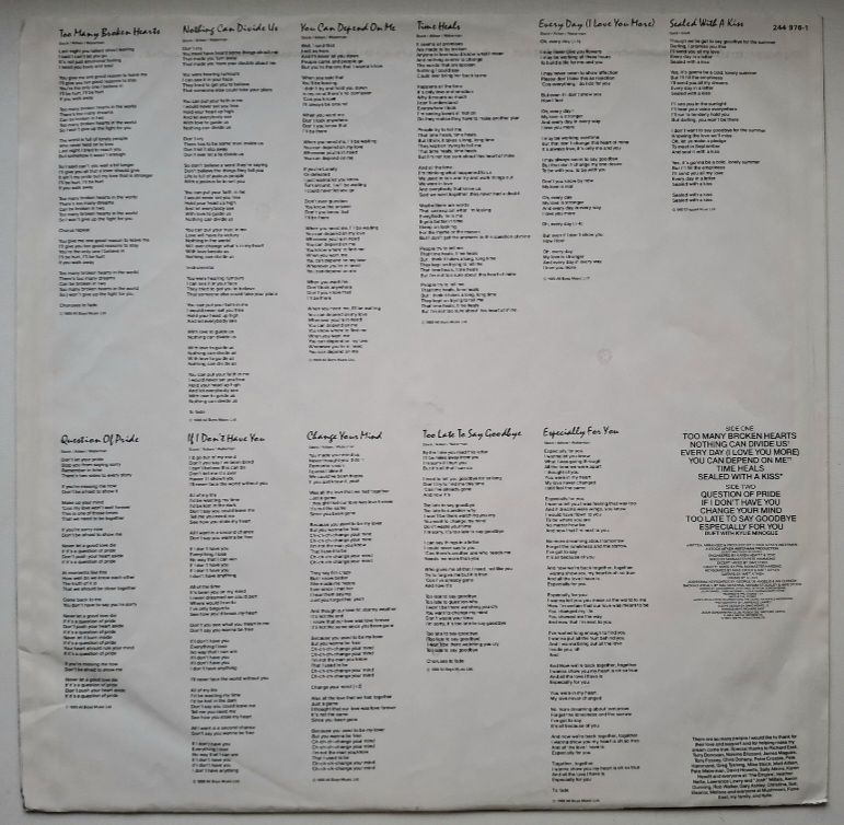Jason Donovan - Ten Good Reasons - 1989.  (LP). 12. Vinyl. Пластинка. Germany. - фото фото фото 3
