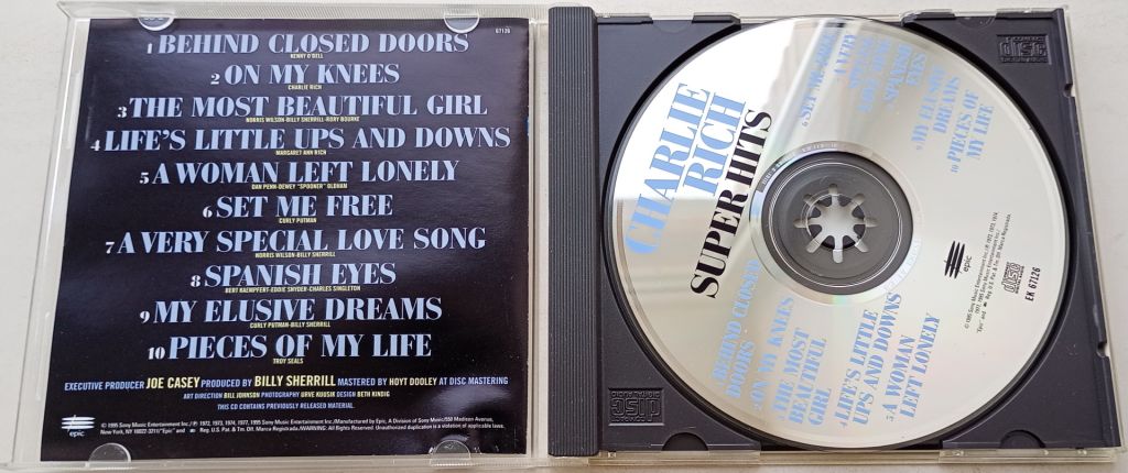 CHARLIE RICH Super Hits  CD US - фото фото фото 1
