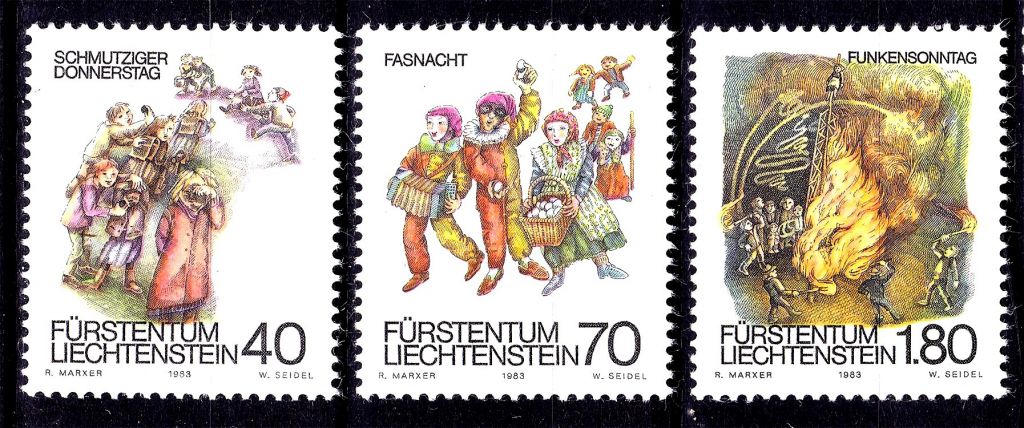 Лихтенштейн 1983 г  MNH - религия - фото фото фото 0