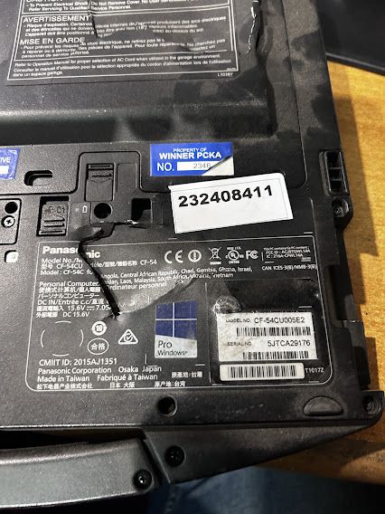 Ноутбук Panasonic ToughBook CF-54 № 232408411 - фото фото фото 6