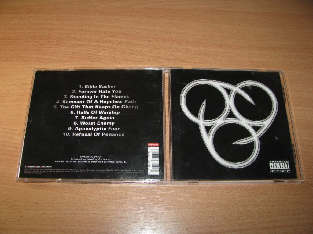 DEICIDE - Insineratehymn  (2000 Roadrunner 1st press,USA) - фото фото фото 0