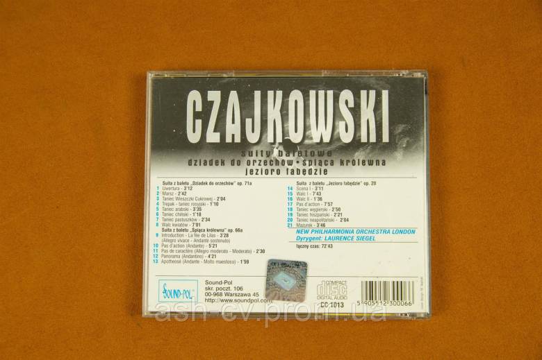 Музичний диск CD. Класика. CHAJKOVSKI - фото фото фото 4