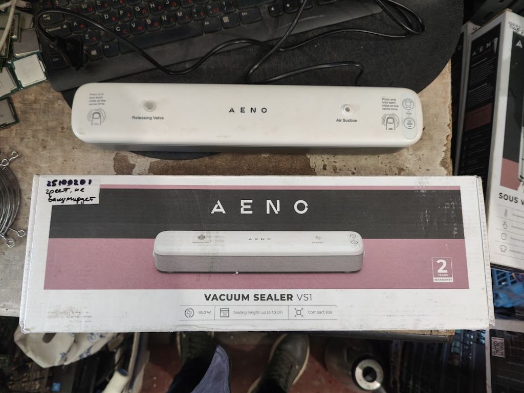 Вакуумный упаковщик AENO VS1 № 25100201 - фото фото фото 0